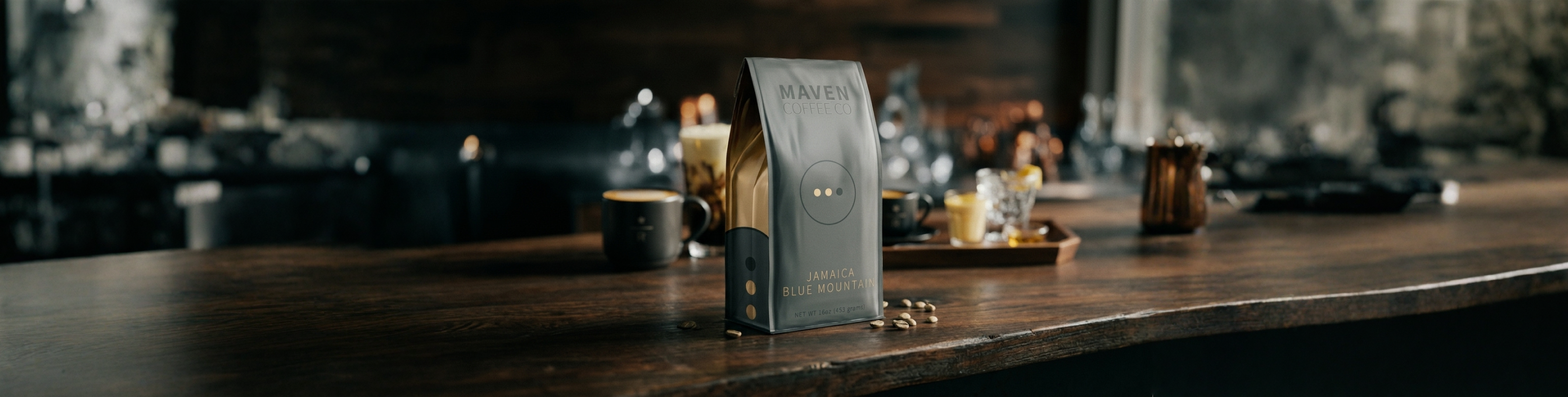 Maven Coffee — brand identity spread