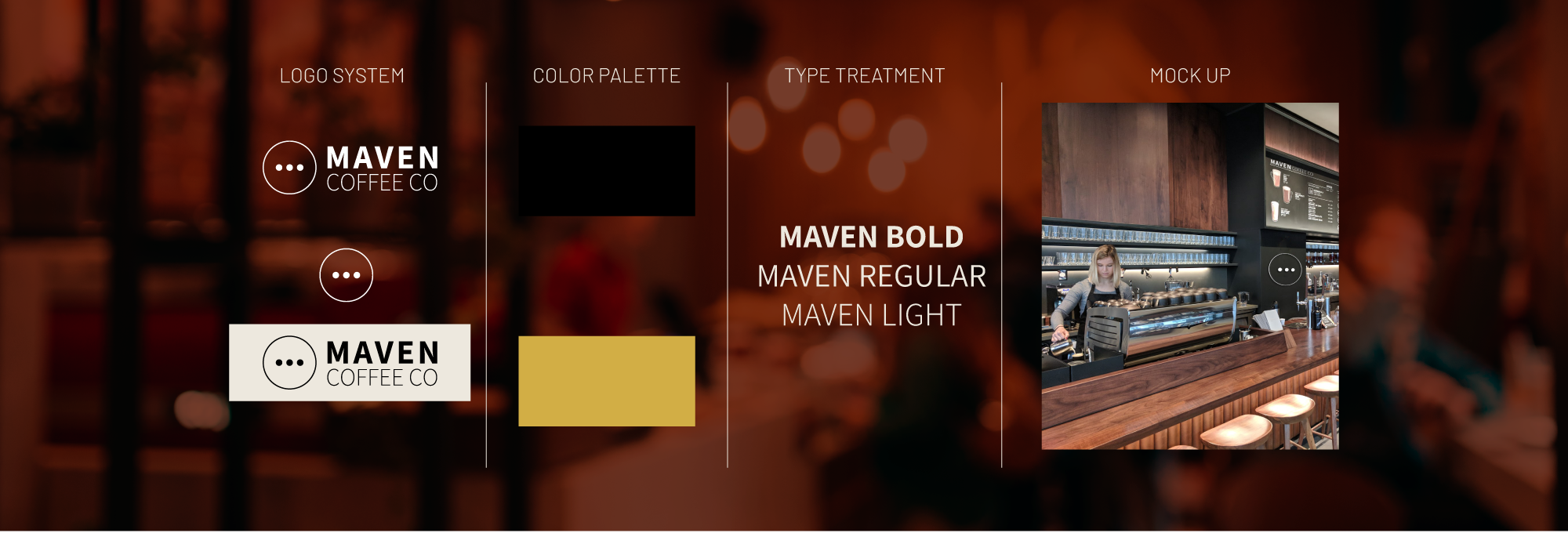 Maven Coffee — brand identity